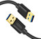 Headphone Splitter,TanQY Headphone Splitter for Computer 3.5mm Female to 2 Dual 3.5mm Male Headphone Mic Audio Y Splitter Cable Smartphone Headset to PC Adapter (0.3M)