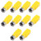 10Pcs DC Getriebemotor 3V-12V TT Motor Getriebe Magnetgetriebe Motor DIY für Smart Auto Roboter Spielzeug Autos Fahrgestell Modelle Vibration Produkte