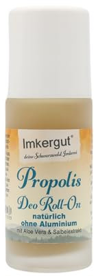 Propolis DEO Roll-On, mit Aloe Vera für eine sanfte Anwendung, 50ml, Imkergut