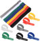 70 Pcs Cable Ties,Cable Tidy Management, Reusable Straps Wire Tidy Ties, Cable Wrap Labels Organisers Management for Organizing Home, Office