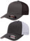 Flexfit Herren Baseballkappe Wooly Combed, 2 Stück Carbon/Schwarz & Anthrazit/Weiß, Einheitsgröße