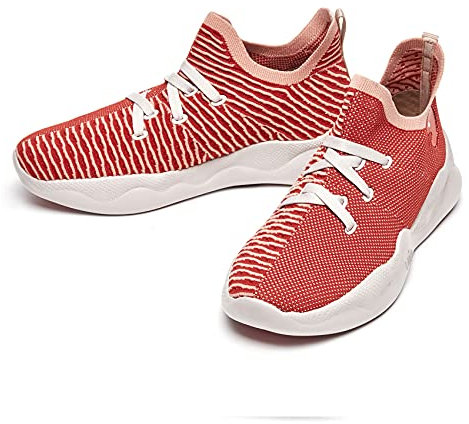 UIN Crimson Mijas II Damen Painted Sneaker Laufschuhe Slip On Schuhe Outdoor Schuhe Atmungsaktiv Leichtgewicht Sportschuhe Gestrickt(40)