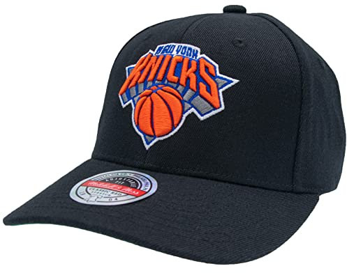 Mitchell & Ness NBA Classic Red Snapback - New York Knicks