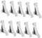 KOMBIUDA Mini-Kühler 10 Stücke Unterstützung Knöpfe Kühler Halterung Clips Metall Racks Metall Kühlschrank Clip und Kühlschrank Klemme Mini Gefrierschrank Clips Gefrierschrank Aluminium