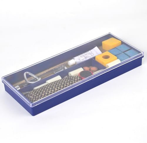 BBTISG Billard Pool Queue Reparatur Set, Pool Queue Spitzen Ersatz Kit Universal Pool Queue Spitzen Reparaturset Cubes Pool Queue Reparaturset für Billard Tisch Queue Spitzen Zubehör