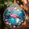 Flamingo-Ornamente für den Weihnachtsbaum – Acryl-Andenken für Frauen