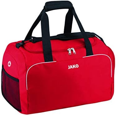 JAKO Classico Sporttasche Gr. 2 Dunkel rotweiss, One Size Ohne Geschlecht