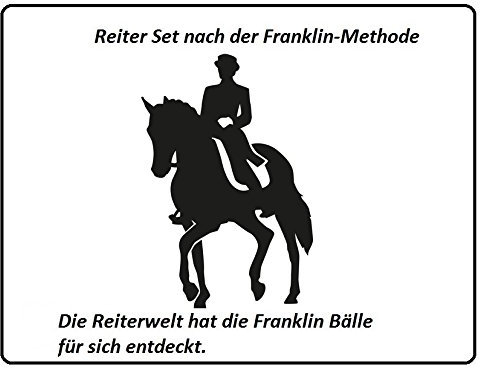 Reiter- und Bewegungsset nach der Franklin-Methode® | Faszien Bälle zur Massage | für Pferd und Reiter | zur Unterstützung und Entlastung
