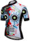 Cycling Jersey Men's Bike Jersey Bicycle Sports Top Breathable Team Mountain Road MTB Jersey Short Sleeve Summer Racing Shirts Skull Colorful Size XL