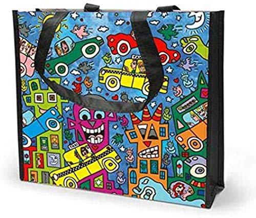 Goebel Not Getting Around The Traffic - Tasche James Rizzi Einkaufsstasche NEUHEIT 2019