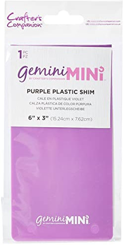Gemini GEMMINI-ACC-PLASPUR Mini-Maschine Zubehör Kunststoff-Shim Lila-Purple, Plastic, 6 x 3