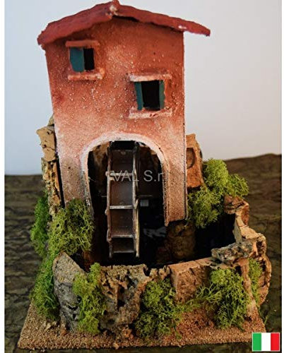 Presepe Mulino AD Acqua in Movimento