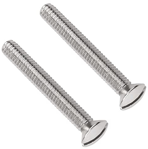 Nartel® M3.5 (3.5mm x 40mm) Slotted Raised Countersunk Electrical Socket Screws (Pack of 20)