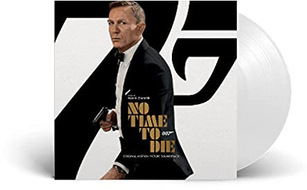 No Time To Die 007 - Exclusive Limited Edition Opaque White Colored Soundtrack Vinyl LP