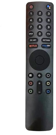 Nicoone Bluetooth Sprachfernbedienung Ersatz Passt mit Google Voice Assistant für Xiaomi MI TV 4S 4A, XMRM-010 Fernbedienung für Xiaomi Smart Android TV L65M5-5ASP/L55MS-5A
