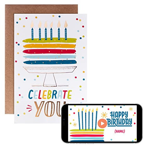 Hallmark Geburtstagskarte mit Aufschrift Celebrate You