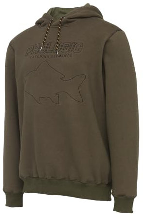 Prologic Mega Fish Hoodie Army Green - Angelpullover, Größe:M