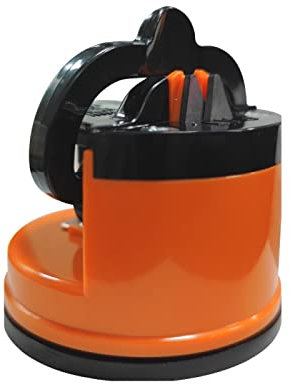 Messerschärfer Saugnapf Schleifstein Messerschärfer Professionelle Messerschärfer Schleifstein Wolfram Afilador De Cuchillo Küchenwerkzeug Orange