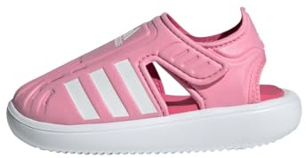 adidas Unisex Baby Closed-Toe Summer Water Sandals, Bliss Pink/Cloud White/Pulse Magenta, 20 EU