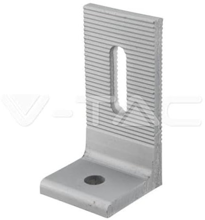 Staffa a L V-tac per pannelli solari fotovoltaici 10 pezzi - 11583