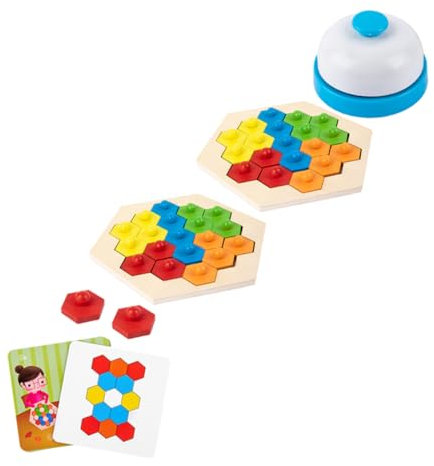Toyvian Kinderfreundliches Waben Puzzle Aus Interaktives Eltern Kind Brettspiel Für Kreative Denkspiele Und Gemeinsames Fördert Teamarbeit Und Problemlösungsfähigkeiten