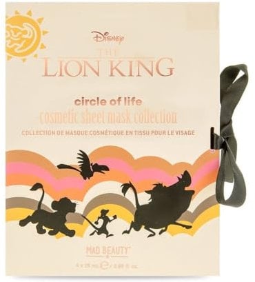 Mad Beauty - Disney Der König der Löwen Kosmetik Stoffmasken Kollektion - 4 x 25 ml