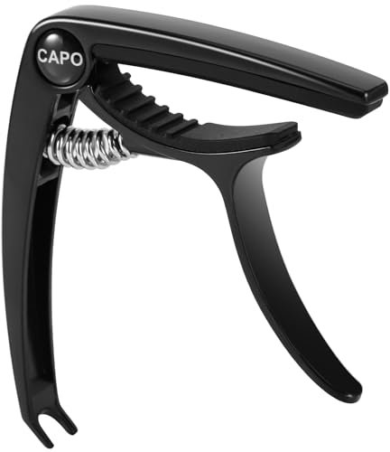 Gitarrenkapodaster, Kapodaster für Akustikgitarre, 6-saitig, Akustikgitarre, Kapodaster für E-Gitarre, Kapodaster für Gitarre, Kapo, klassische Gitarre, Kapodaster für E-Gitarre, Kapodaster für