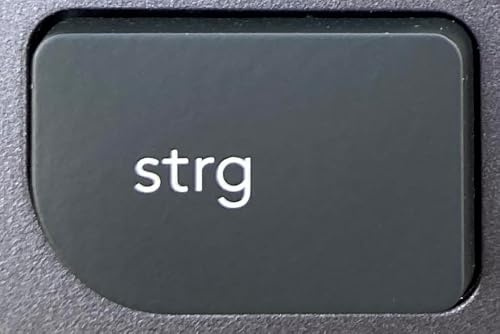 Generisch einzelne Ersatztaste/Tastenkappe passend für Logitech MX Keys Tastatur - Taste auswählen (Strg)