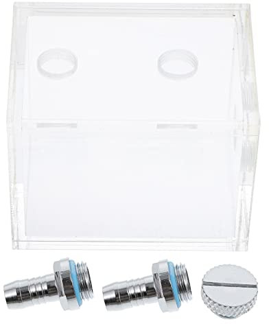 Uonlytech Acryl Wasser für Wasserkühlung 200ml Kühlmittel Überlauf Schnellspannköpfe Stopfen