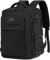LYNXCHER Sac à Dos-Voyage-Cabine-Avion-45x36x20 pour Easyjet-Bagage Cabine 30L Sacs de Voyage Homme Femme, Bagage à Main pour Ordinateur Portable 15.6 Pouces Noir