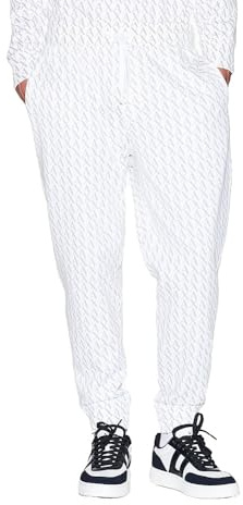 Armani Exchange Herren Essential, All-Over Monogram Sweatpants