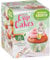 HEITMANN KREATIV - Cup Cakes - mit Pulverfarben auf Pflanzenbasis - rosa und grün - DIY-Set - Ostern