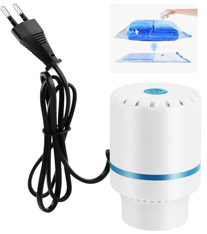 Pompe à Vide pour Sac sous Vide 4000 Pa, Combinaison d'étanchéité sous Vide 30W, Convient pour Toutes Sortes de Sacs à Vide Taille d'évent 4CM