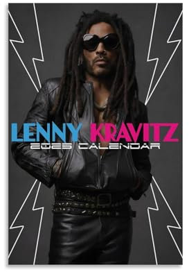 WZHDUDU Lenny Kravitz Albumcover beliebter Künstler, Leinwandposter, Wandkunst, dekoratives Gemälde, Schlafzimmer, Malerei, Poster, 30 x 45 cm, ungerahmter Stil