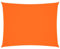 vidaXL Sonnensegel, Sonnenschutz Wasserfest Rechteckig, UV Schutz Sichtschutz für Terrasse Balkon Garten, Windschutz Regenschutz, Orange Oxford-Gewebe