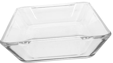 Alipis Plat De Service Exquis Pour Cuisine Assiette Verre Pour Aliments Plateau à Dessert Facile à Nettoyer