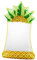 SUPVOX Colchoneta de PVC Piña Inflable Piscina Accesorio Fiesta Relax el Agua y Portátil