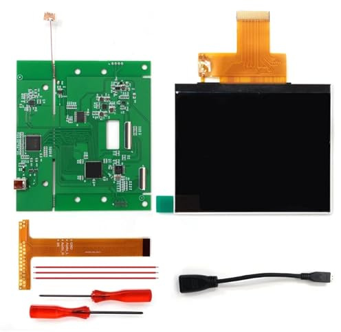 Pantalla LCD IPS HD de 3,5 pulgadas con resolución 640 x 480 píxeles retro, kit de reemplazo con salida HDMI for TV 720P, compatible con Atari y Lynx II 2.