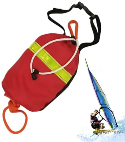 Wasserrettungs-Wurfsack Multifunktionales Rettungsgerät Wassersport | Schwimmender Wurfsack für die Wasserrettung Geeignet für Yachten, Kajak fahren, Segelsport, , Rafting sowie für