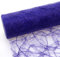 Deko AS GmbH Sizoweb Tischband - 25 Meter Rolle + 300 Mini-Dekodiamanten Gratis (20cm Breite, Violett)