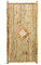 'Bambou Clôture Ten New line3 180 x 90 cm avec fenêtre, garnissage et cadre en Nature Cannes – Brise-vue Pare-vue Élément mural Pare-vue Clôture de jardin Clôture pare-vue murs Clôtures de jardin