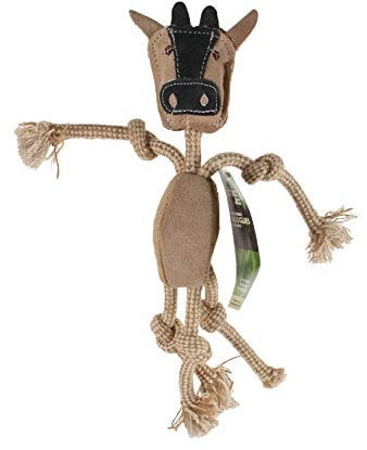 Outback Jack Wigglies Cow Eco Friendly Dog Toy