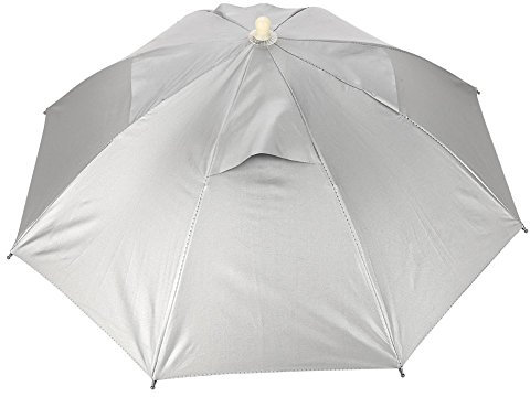 Alomejor Umbrella Cap/Hat Waterproof Outdoor Sun Shade Camping Hat for Fishing Hiking Beach Outdoor Activities