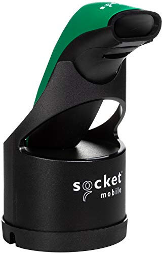 SocketScan S740, Universal Barcode Scanner, Green & Black Charging Dock