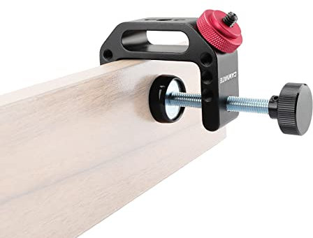 CAMVATE Universal C Clamp with 1/4-20 Thread Screw Mount for Microphone Stand Mount