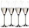 RIEDEL VINUM SET 4 CALICI CHAMPAGNE