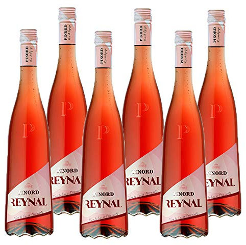 Pinord Vino De Aguja Frizzante Rosado - Paquete de 6 x 750 ml Total: 4500 ml