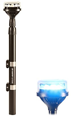 LED-MARTIN Teleskopierbare Rundumleuchte EXTEND - blau