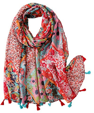 FAIRYGATE Damen Schal Winter Weich Deckenschal Übergroßer Poncho mit Fransen Schal Damen Winter Flauschig Personalisierte Geschenke 0231, 90 * 180 cm