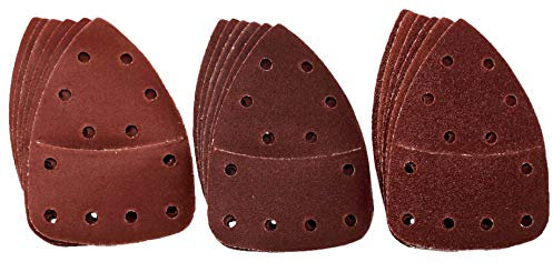 18 Stück Schleifblätter Holz für Parkside Multischleifer Dreieckschleifer Deltaschleifer PMS 160 A1 - LIDL IAN 346213 Schleifgerät Handschleifer Multifunktionsschleifer Schleifblätter Schleifscheiben